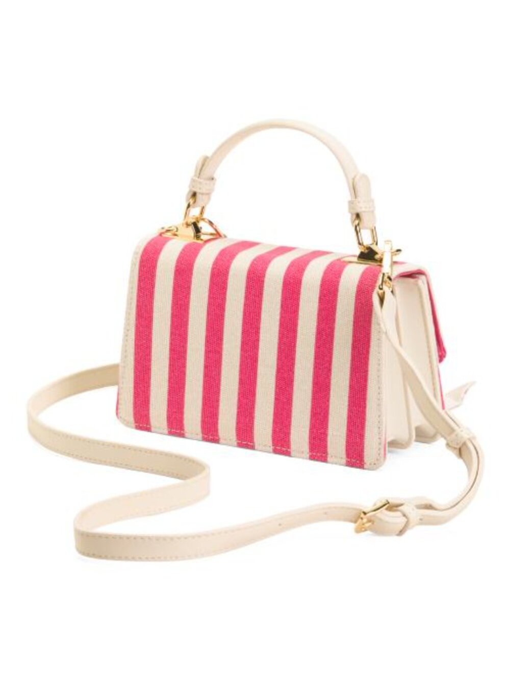 BETSEY JOHNSON Jules Striped Crossbody With Beach Ball Scarf - Picture 3 of 5
